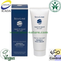Crema facial mineral para piel sensible SEA LINE